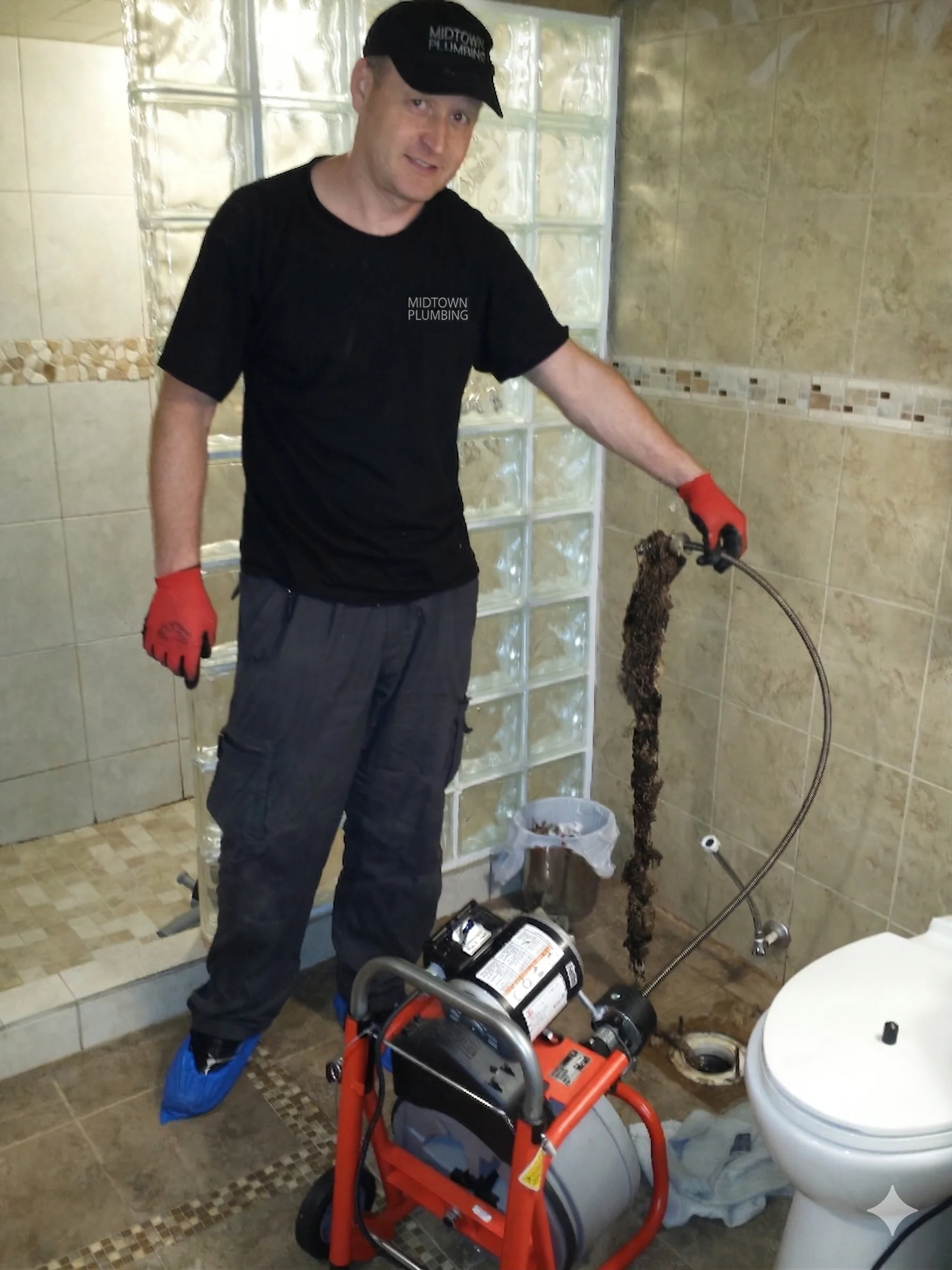 Professional drain cleaning service — Midtown Plumbing