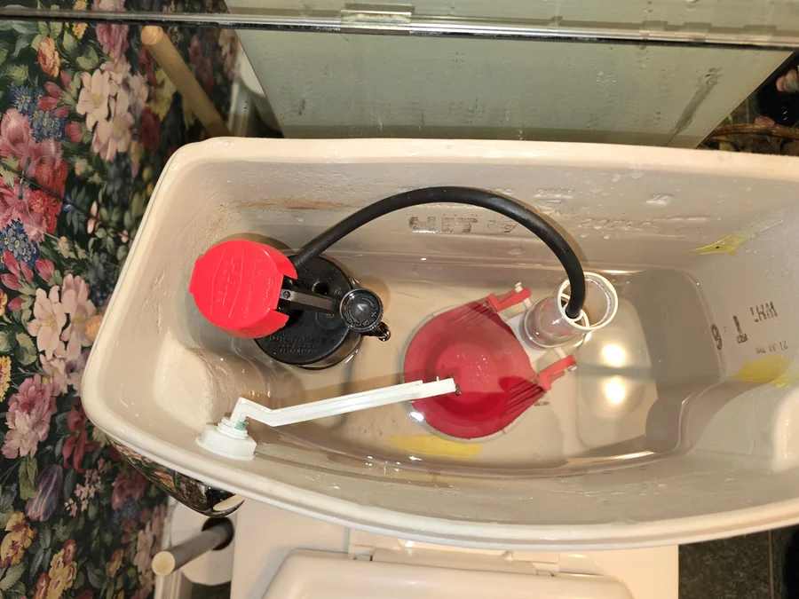 Running toilet repair